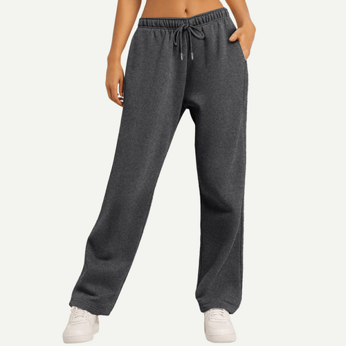 Women’s Heavyweight Wide-Leg Fleece Sweatpants — Comfort Made Effortless