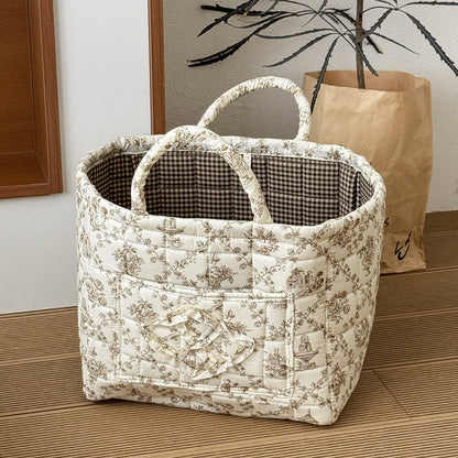 Floral Multi-Purpose Basket
