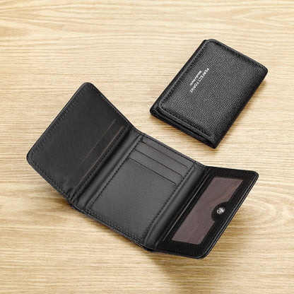 Premium Multi-functional Tri-fold Wallet for Men – Elegant, Compact, and Practical