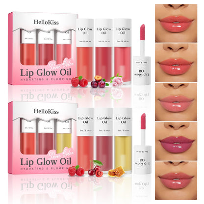 HelloKiss Lip Glow Oil Set