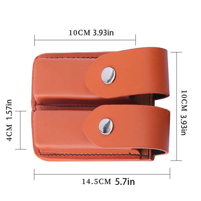 Leather Vertical Shoulder Carry Holster for Full-Size Pistols