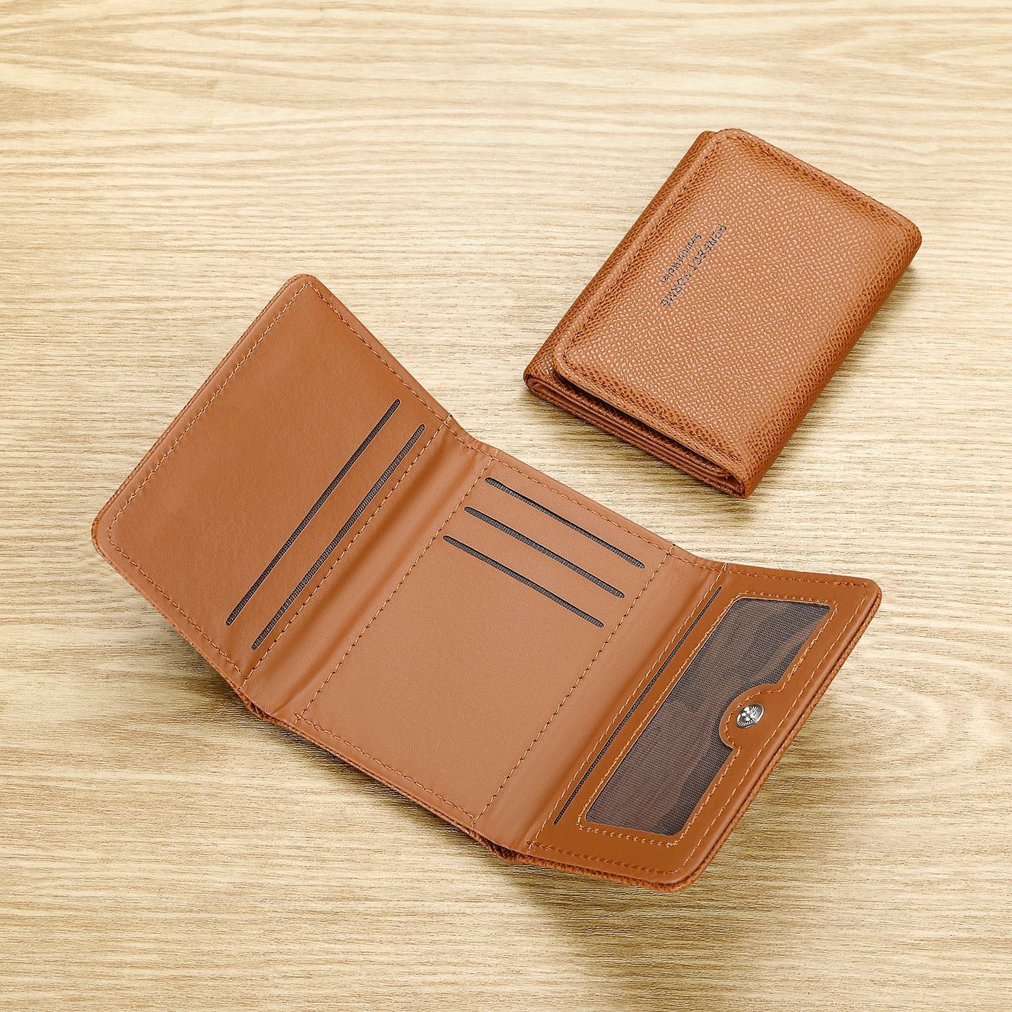 Premium Multi-functional Tri-fold Wallet for Men – Elegant, Compact, and Practical