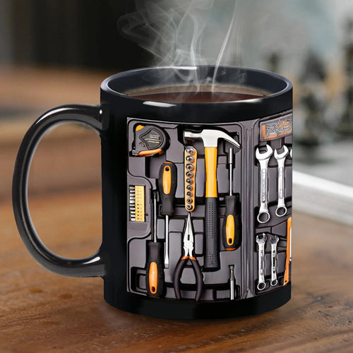 GREASE MONKEYS Mechanic Toolbox Mug