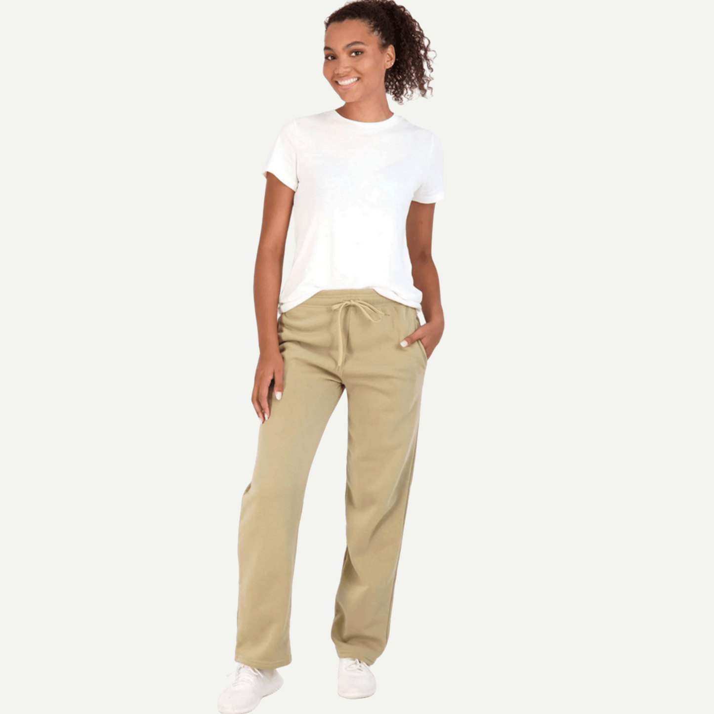 Women’s Heavyweight Wide-Leg Fleece Sweatpants — Comfort Made Effortless