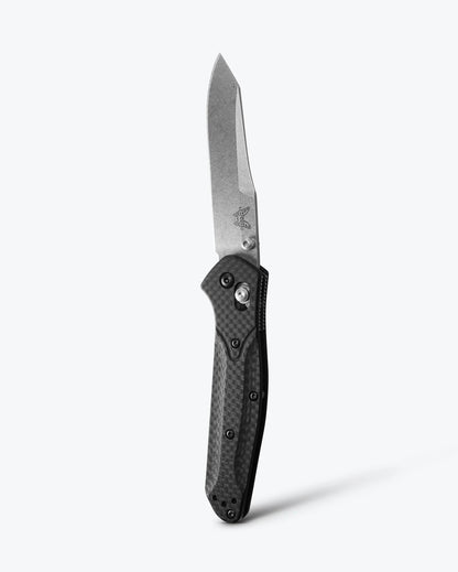 BM 940 Osborne – Legendary EDC Tool | Green Aluminum & Carbon Fiber