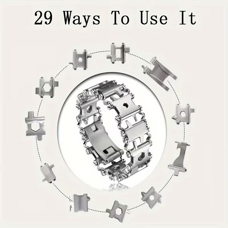 The Leatherman Tread - Men's 29-in-1 Multi-Tool Bracelet