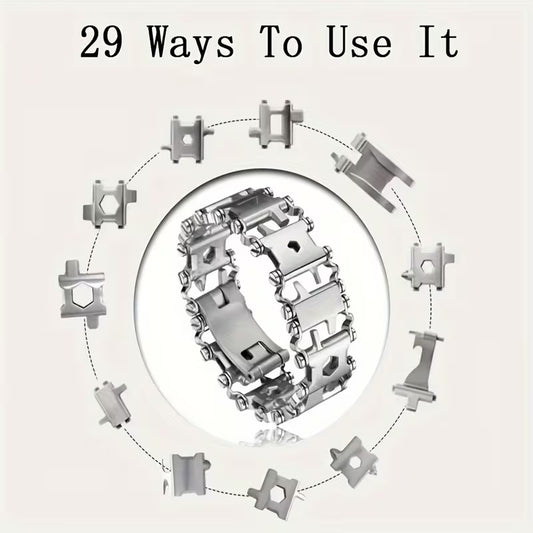 The Leatherman Tread - Men's 29-in-1 Multi-Tool Bracelet