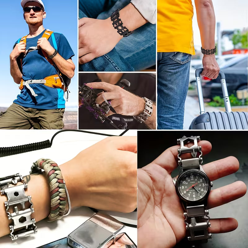 The Leatherman Tread - Men's 29-in-1 Multi-Tool Bracelet