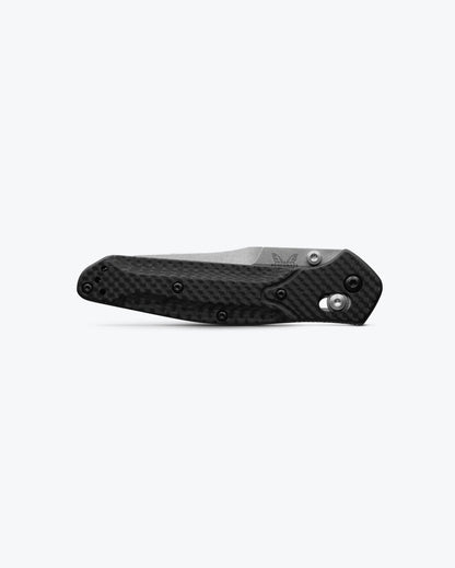 BM 940 Osborne – Legendary EDC Tool | Green Aluminum & Carbon Fiber