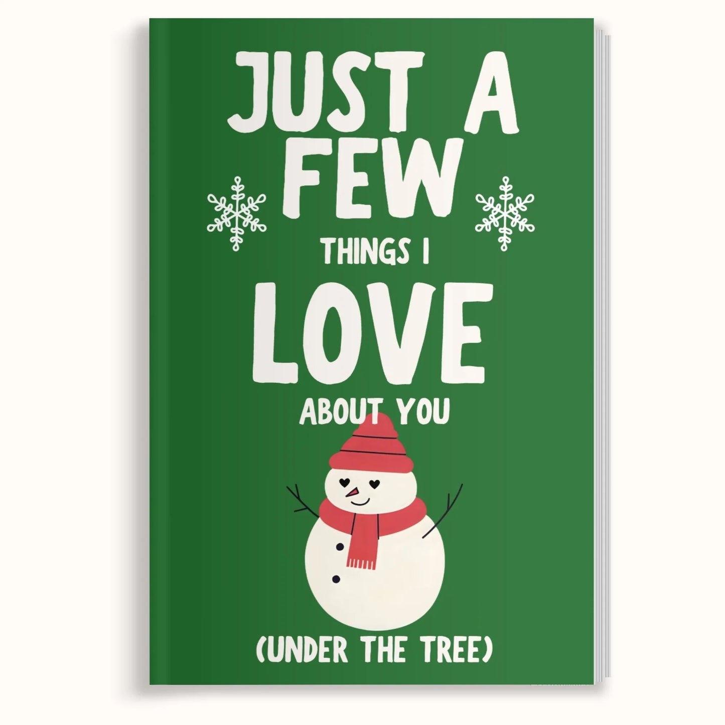 Just a Few Things I Love About You Couples Fill-In-Blank Book