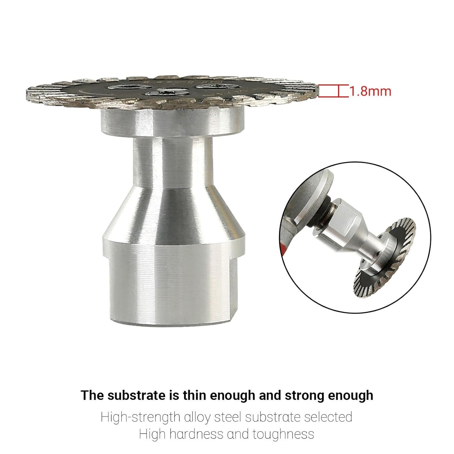 50mm Diamond Engraving & Grinding Disc – Removable Flange