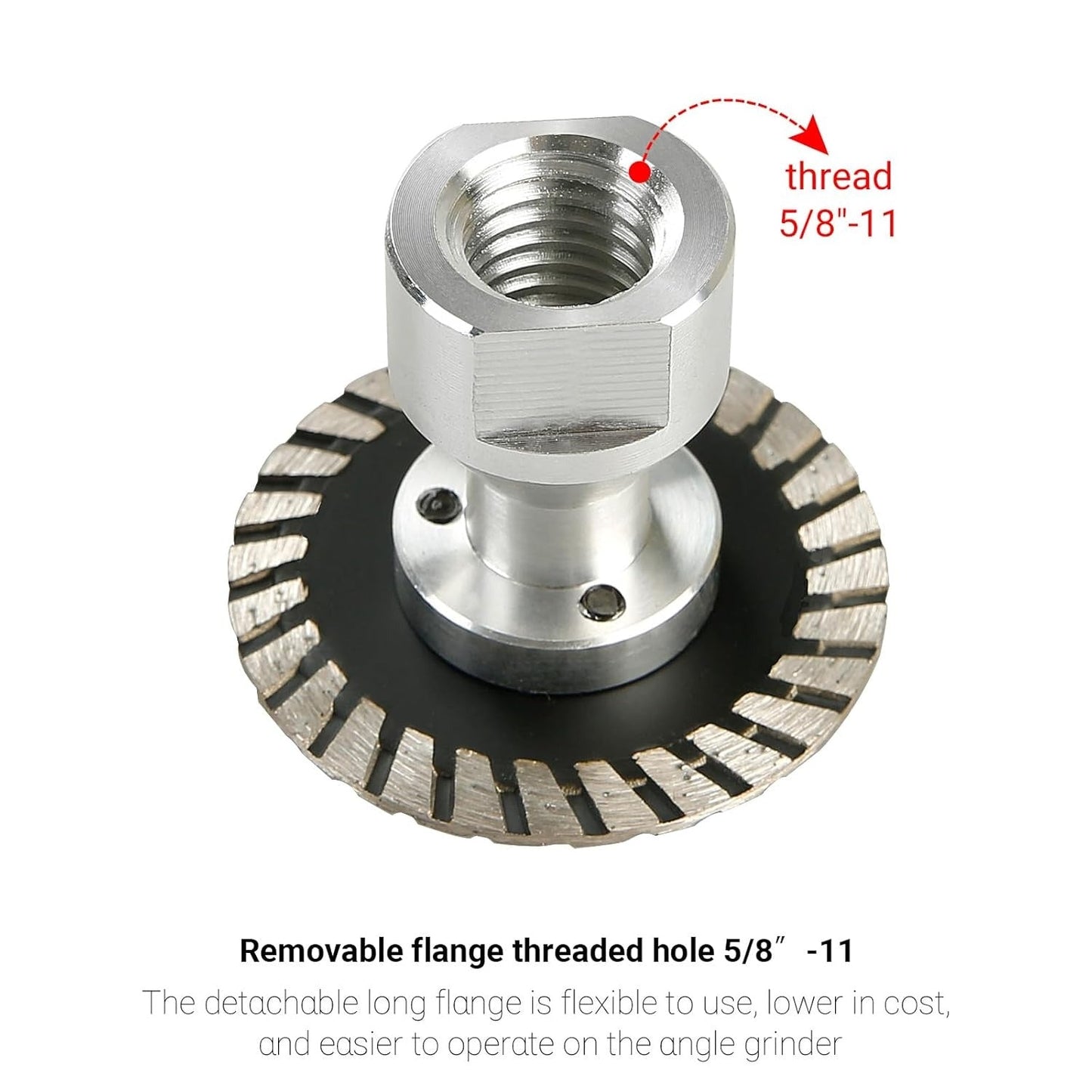 50mm Diamond Engraving & Grinding Disc – Removable Flange