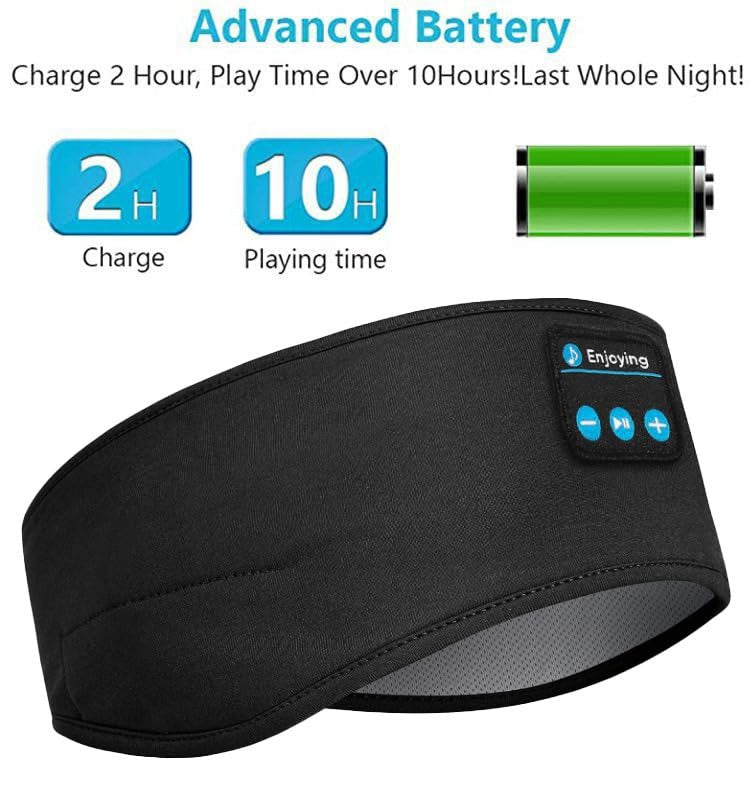 Bluetooth Sleep Headphones Headband for Sleeping & Sports
