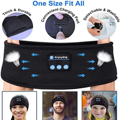 Bluetooth Sleep Headphones Headband for Sleeping & Sports