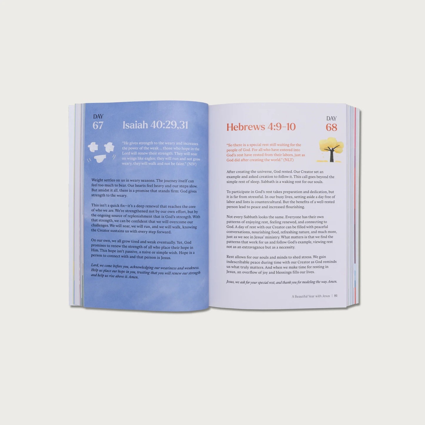 A Beautiful Year with Jesus: 365-Day Devotional