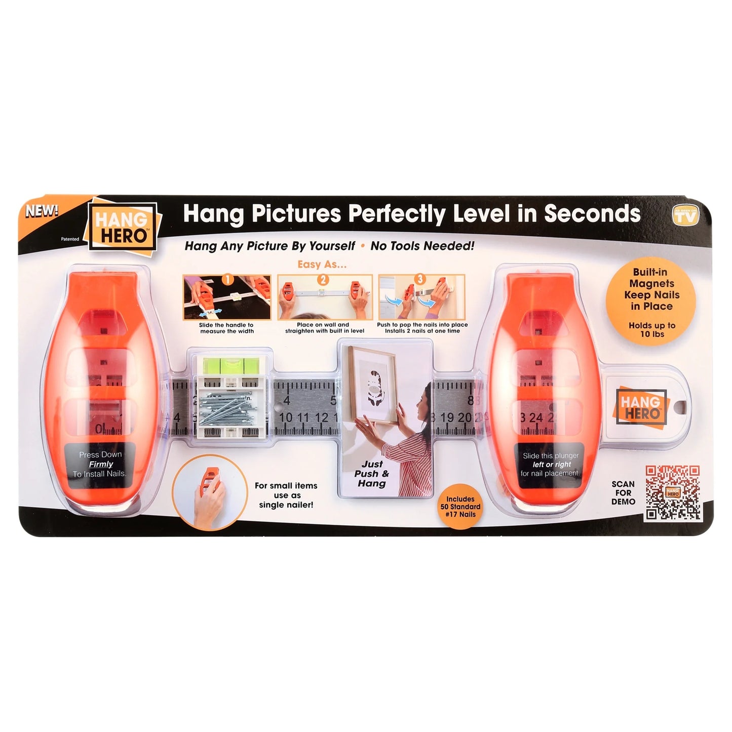 Hang Hero Picture Hanging Device