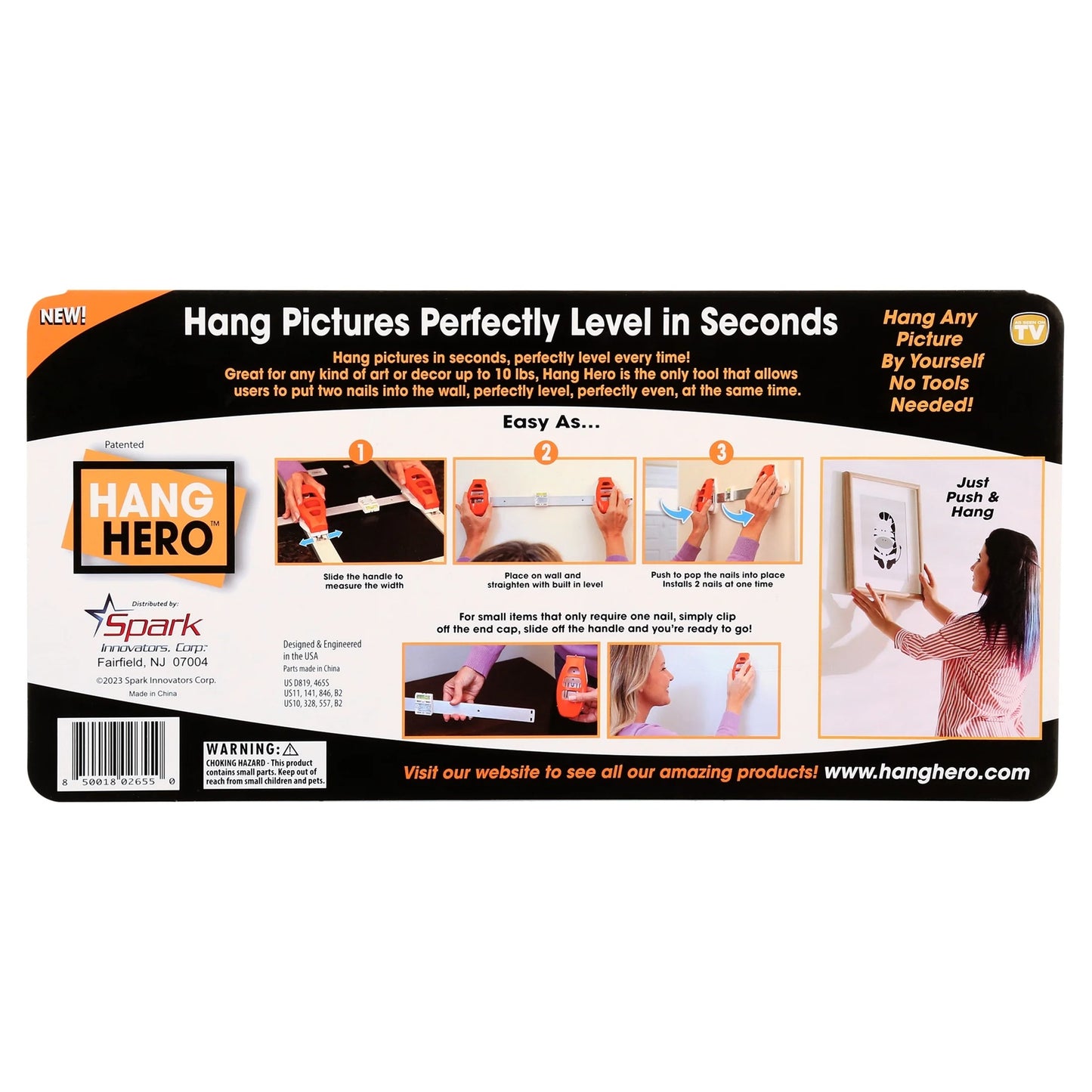 Hang Hero Picture Hanging Device