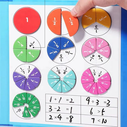 Magnetic Fraction Puzzle – Learn Math Through Play