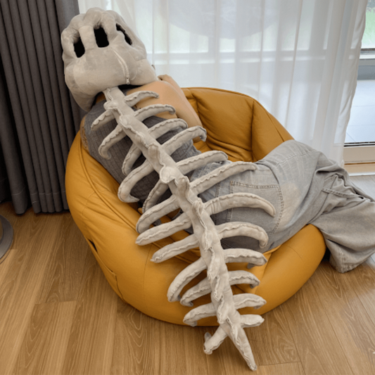 Spinosaurus Plush Dino Skeleton Outfit with 3D Spine