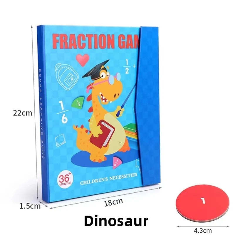 Magnetic Fraction Puzzle – Learn Math Through Play