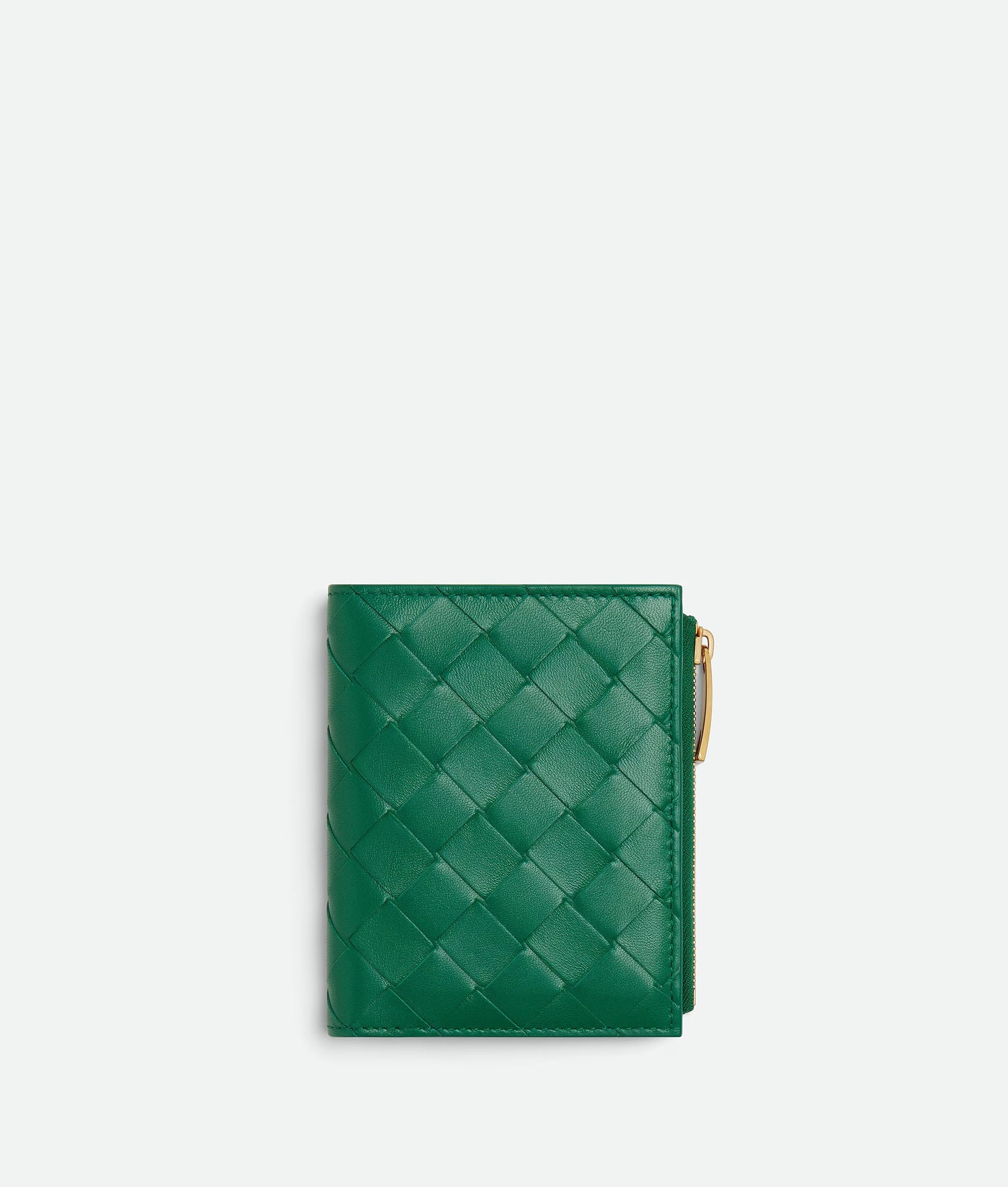 BV Intrecciato Small Bi-Fold Wallet – Timeless Leather Design
