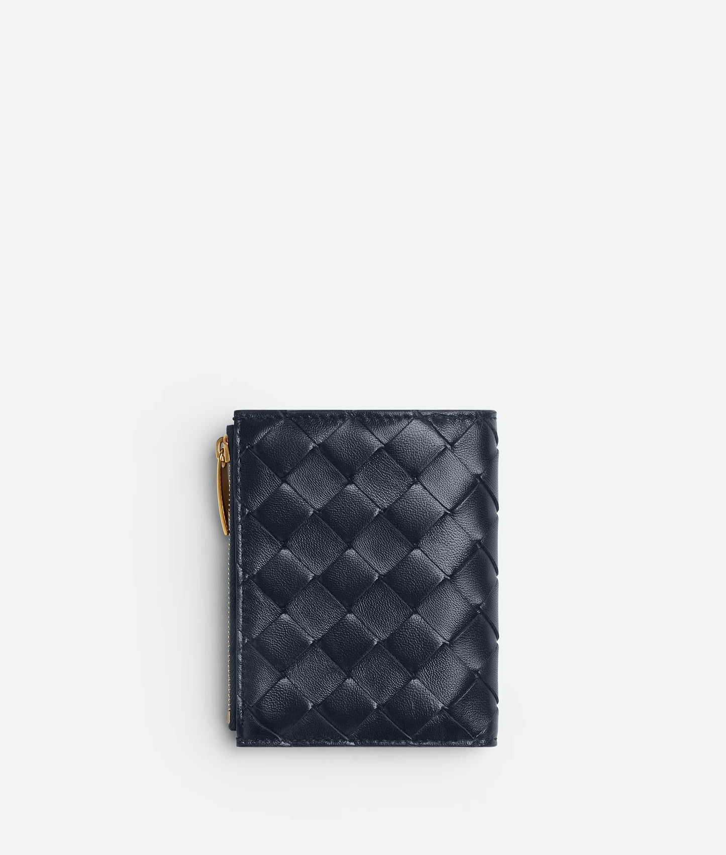 BV Intrecciato Small Bi-Fold Wallet – Timeless Leather Design