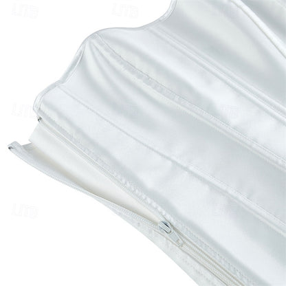 Victoria Gothic Body Shape Satin Waist Corset with Zip