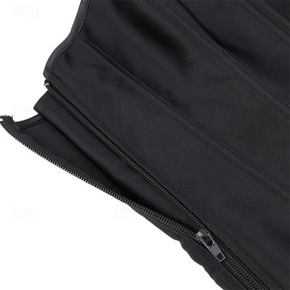 Victoria Gothic Body Shape Satin Waist Corset with Zip