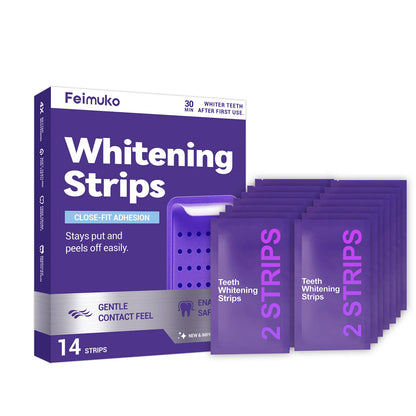Whitening Strips: Brighter Smile in 30 Mins
